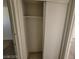 Open closet featuring shelving and carpet flooring at 2564 San Marcos St, Las Vegas, NV 89115