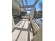 Spacious balcony with textured concrete, offering an outdoor living space and neighborhood views at 2761 Lodestone Dr # 63, Las Vegas, NV 89117