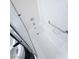 White tub with shower and hand rail at 2761 Lodestone Dr # 63, Las Vegas, NV 89117