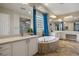 Elegant bathroom features a luxurious soaking tub and bright, neutral countertops at 2785 Rosenhearty Dr, Henderson, NV 89044