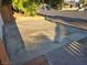 Concrete driveway offers ample parking space for multiple vehicles at 3480 E Hacienda Ave, Las Vegas, NV 89120