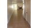 The tile flooring extends from the front door all the way into the living room at 3480 E Hacienda Ave, Las Vegas, NV 89120
