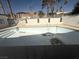 Backyard pool, showcasing a promising space ready to be revitalized for summer fun at 3480 E Hacienda Ave, Las Vegas, NV 89120