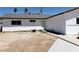 View of the home's backyard, showing the exterior and some outdoor space at 3601 Valley Forge Ave, Las Vegas, NV 89110