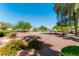 Picturesque community park with lush greenery, flowering bushes, and shaded picnic areas at 3609 Indigo Flower St # 1, North Las Vegas, NV 89084