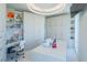 Well-organized craft room with sewing machine, desk, shelving and plenty of storage at 3750 Las Vegas Blvd # 4303, Las Vegas, NV 89158