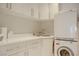 Bright laundry room with modern appliances and ample counter space at 3750 Las Vegas Blvd # 4303, Las Vegas, NV 89158
