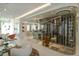 Elegant living room featuring a modern wine cellar and sophisticated decor at 3750 Las Vegas Blvd # 4303, Las Vegas, NV 89158