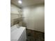 Laundry area includes washer and dryer hookups and installed wire shelving at 3797 Monument St, Las Vegas, NV 89121