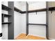Walk-in closet with shelving and hanging rods at 4205 Thicket Ave, North Las Vegas, NV 89031