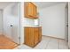 Kitchen with cabinets and drawers and tile flooring at 4205 Thicket Ave, North Las Vegas, NV 89031