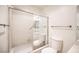 Bathroom showing a bathtub, and tile shower at 4409 Rosebank Cir, Las Vegas, NV 89108