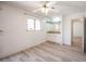 Bedroom with a sink, natural light, and updated flooring at 4409 Rosebank Cir, Las Vegas, NV 89108