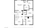 A detailed architectural floor plan displaying the layout of the second floor, with labeled rooms and dimensions at 4535 Mission Meadow Cir, Las Vegas, NV 89139
