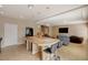 Kitchen with a large central island, providing ample workspace and seating at 4535 Mission Meadow Cir, Las Vegas, NV 89139