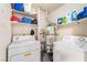 Practical laundry room with appliances, offering convenience and functionality at 4648 Krissylouise Way, Las Vegas, NV 89121