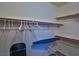 Walk-in closet with shelving at 4655 Gold Dust Ave # 206, Las Vegas, NV 89120