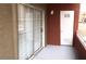 A cozy balcony offers outdoor space with sliding glass doors and an exterior door at 4730 E Craig Rd # 1148, Las Vegas, NV 89115