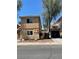 A view of the exterior elevation of the home with neutral color scheme and well-kept landscape at 5280 Shreve Ave, Las Vegas, NV 89156