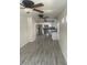 Open floor plan with a seamless transition to the kitchen, featuring modern appliances at 5280 Shreve Ave, Las Vegas, NV 89156