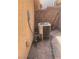 Outdoor area with brick walls and an air conditioning unit at 5280 Shreve Ave, Las Vegas, NV 89156