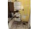 Bathroom in disrepair shows damaged walls, cabinetry, and plumbing, deferred maintenance at 709 G St, Las Vegas, NV 89106