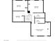 Second floor layout with bedrooms, bathrooms, and hall at 7197 Sixshooter Dr, Las Vegas, NV 89119