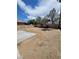 A fully fenced backyard with a concrete slab at 8149 Palace Monaco Ave, Las Vegas, NV 89117