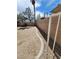 A fully fenced backyard ready for you to customize at 8149 Palace Monaco Ave, Las Vegas, NV 89117