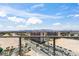 Enjoy city views from this balcony with steel railings and beautiful blue skies overhead at 8255 Las Vegas Blvd # 1219, Las Vegas, NV 89123