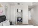 Bedroom featuring a view of an open closet with display shelving and plenty of storage at 8255 Las Vegas Blvd # 1219, Las Vegas, NV 89123