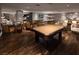 Recreation room with pool table, bar area, multiple seating areas, and modern finishes at 8255 Las Vegas Blvd # 1219, Las Vegas, NV 89123
