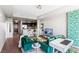 Bright living space with kitchen view, modern decor, and stylish accents at 8255 Las Vegas Blvd # 1219, Las Vegas, NV 89123