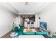 Spacious living room with kitchen bar, modern furniture, and stylish accents at 8255 Las Vegas Blvd # 1219, Las Vegas, NV 89123