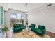 Spacious living room with a comfortable sofa, city views, and stylish decor at 8255 Las Vegas Blvd # 1219, Las Vegas, NV 89123
