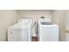 Functional laundry room featuring a washer and dryer for convenient home care at 9609 Rolling Thunder Ave, Las Vegas, NV 89148