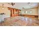 Expansive bonus room offering versatile space for recreation or relaxation, with custom built-ins at 1737 Cypress Manor Dr, Henderson, NV 89012