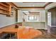 Office with a built-in desk, wood trim, and natural light at 1737 Cypress Manor Dr, Henderson, NV 89012