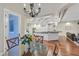 Open-concept floorplan showcasing the kitchen and dining room at 1809 White Hawk Ct, Las Vegas, NV 89134