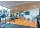 Bright and modern gym featuring wood floors, mirrored walls, and up-to-date exercise equipment at 200 W Sahara Ave # 3510, Las Vegas, NV 89102