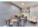 Stylish lounge featuring modern tables and seating, perfect for relaxed meetings at 200 W Sahara Ave # 3510, Las Vegas, NV 89102
