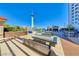 Scenic pool deck featuring comfortable lounge seating with picturesque views of the city skyline at 200 W Sahara Ave # 3510, Las Vegas, NV 89102