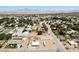 Expansive aerial view of the neighborhood showcasing the community and surrounding desert landscape at 280 Gentry St, Overton, NV 89040