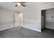 Bedroom featuring soft carpet flooring, neutral paint, and a door to the closet at 280 Gentry St, Overton, NV 89040