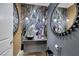 Modern powder room with designer fixtures and artistic accents at 4286 Pacifico Ln, Las Vegas, NV 89135