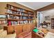 Well-appointed office featuring custom built-ins for display and storage at 4286 Pacifico Ln, Las Vegas, NV 89135