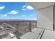 Condo balcony with panoramic city and mountain views at 4381 W Flamingo Rd # 3809, Las Vegas, NV 89103