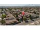 An aerial view of a home surrounded by well-maintained lawns and vibrant community greenery at 4562 Sparwood Dr, Las Vegas, NV 89147