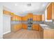 Well-maintained kitchen with stainless steel appliances, and granite countertops, ready for culinary adventures at 4562 Sparwood Dr, Las Vegas, NV 89147