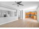Inviting living space with views to an updated kitchen and staircase perfect for entertaining and Gathering gatherings at 4562 Sparwood Dr, Las Vegas, NV 89147